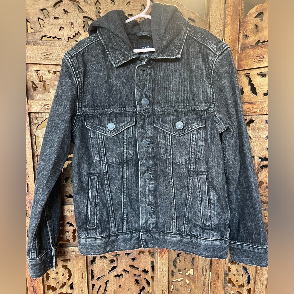 Hooded Denim Gap Jacket